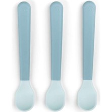 Done By Deer Done by Deer - Foodie - 3'lü Mama Kaşık Seti - Mavi