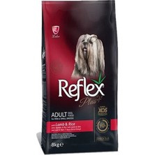 Reflex Plus Reflex Adult Kuzu ve Pirinçli Küçük Irk Yetişkin Köpek Maması 8 kg