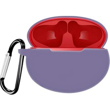 Guleron Huawei Freebuds 4i Uyumlu Silikon Kılıf+Kanca