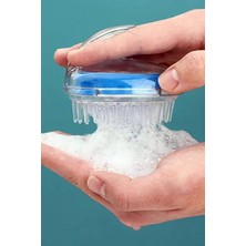 Gampus Saç Masaj Tarağı Yumuşak Silikon Dişli Saç Derisi Masaj Şampuan Duş Fırçası Bakım Fırçası