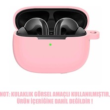 Guleron Xiaomi Flipbuds Pro Uyumlu Silikon Mat Kılıf + Kanca