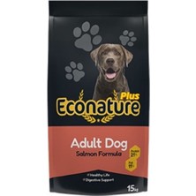Econature Plus Somonlu Yetişkin Köpek Maması 15 kg