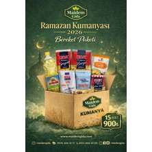 Maidem Ramazan Kumanya Yardım Erzak Kolisi Bereket Paketi (15 Ad)