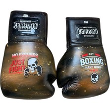 Conquer Custom Vintage Skull Boxing