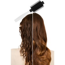 Gampus Yeni Nesil Isıya Dayanıklı Fön Fırçası Fön Tarağı Saç Düzleştirme Tarağı Isıya Dayanıklı