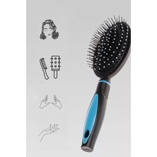 Gampus Safir Saç Açma Tarama Fırçası / Tarağı Saç Karışması Engeller Yumuşak Yüzey Saç Tarağı