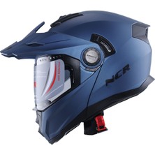 NCR X-Cross Çene Açılır Kask Mavi (Ece-22.06)