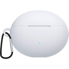 Guleron Huawei Freebuds 4i Uyumlu Silikon Kılıf+Kanca