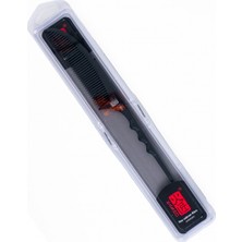 Kasho Carbon Fiber Antistatic Elektriklenme Önleyici Krepe Tarağı C801