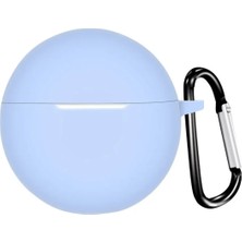 Guleron Oppo Enco Buds 2 Uyumlu Mat Silikon Kılıf + Kanca