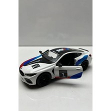Craftivio 1 Adet Çek-Bırak Bmw M8 Competition Oyuncak Araba