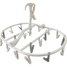 Sunup SN-29182 Katlanır Portatip 20 Mandallı Çamaşır Kurutma Askılığı