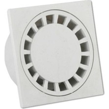 Akbelli Group Çamur Kovalı Balkon/teras Yer Sifonu / Süzgeci Alttan Çıkışlı 25*25 Q100