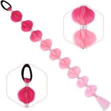 Sb Shopping Örgülü Simli Aksesuarlı Lastikli At Kuyruğu / ACM10