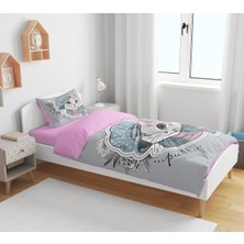 Sarel Kedi Baskılı 3D Tek Kişilik Nevresim