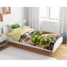 Sarel Hulk Baskılı 3D Tek Kişilik Nevresim