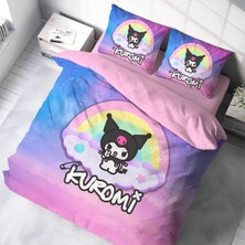 Sarel Kuromi Baskılı 3D Çift Kişilik Nevresim Takımı