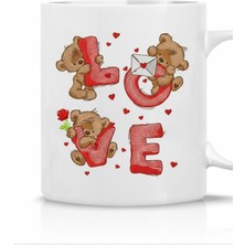 Bade Sevgililer Gününe Özel Kupa Bardak