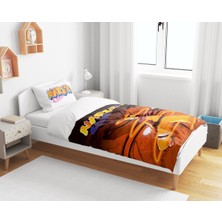 Sarel Naruto Baskılı 3D Tek Kişilik Nevresim