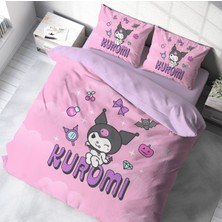 Sarel Kuromi Baskılı 3D Çift Kişilik Nevresim Takımı