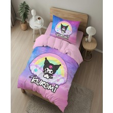 Sarel Kuromi Baskılı 3D Tek Kişilik Nevresim Takımı