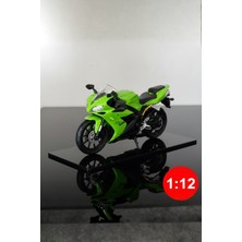 Craftivio Yamaha Yzf-R1 Yeşil Model Motorsiklet 1:12 Ölçek Ince Detay Diecast