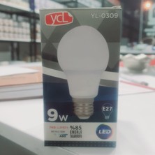 Ycl 9W LED Ampul BEYAZ-740LM 5 Adet