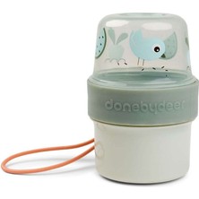 Done By Deer Done by Deer - Birdee - Taşınabilir Çift Hazneli Atıştırmalık Kapsülü - Yeşil