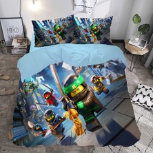 Sarel Oyuncak Figürlü 3D Çift Kişilik Nevresim Takımı