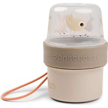 Done By Deer Done by Deer - Birdee - Taşınabilir Çift Hazneli Atıştırmalık Kapsülü - Bej