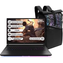 Asus Rog Strix Scar 18 G835LX-SA157 Ultra 9 275HX 64GB Ram 2tb + 2tb SSD Rtx 5090 175 W Freedos 18 Inç Oyun Bilgisayarı