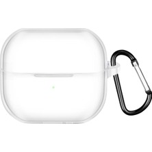 Guleron Samsung Galaxy Buds 3 Fe Uyumlu Soft Silikon Kılıf+Kanca