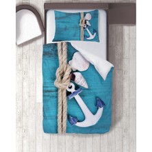 Sarel Çapa Baskılı 3D Tek Kişilik Nevresim Takımı