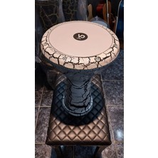 Vatan Darbuka Çömlek  Döküm (Çatlak Desen Modeli)