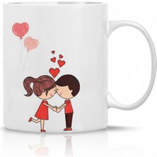 Bade Sevgililer Gününe Özel Kupa Bardak