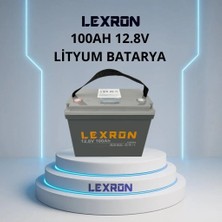 Lexron 100AH 12.8V Lityum Batarya