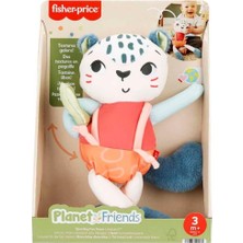 Kiddico Toys Fisher Price Eğlenceli Dostum Kar Leoparı Peluş HKD64
