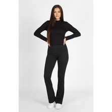 Softandbasic Kadın Toparlayıcı Ispanyol Paça Tayt Takım