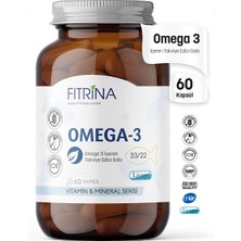 Fıtrina Omega-3 Balık Yağı 60 Kapsül