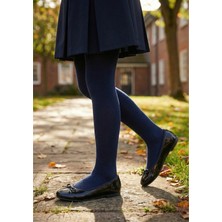 Pink Bunny Düz Desenli Külotlu Çorap