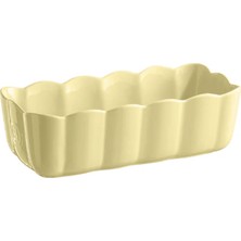 Emile Henry Madeleine Fırın Kabı Baton 9 x 13,5 x 29 cm Tereyağı Sarısı / Vanille