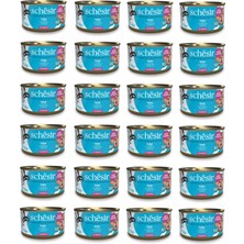 Schesir Ton Balıklı Tam ve Dengeli Broth Pişirme Suyunda Kedi Konservesi 85 Gr. x 24 Adet