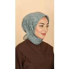 Lo'cella Pamuklu Soft Eşarp 4528-11 Su Yeşili