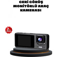Narnuga 3 Kameralı Araç Dvr 1080P Ön + Hd Arka + Iç Kamera Döngü Kayıt 2’’ Ekran
