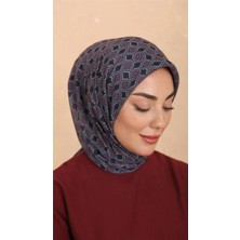 Lo'cella Pamuklu Soft Eşarp 4522-12 Lacivert