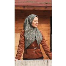 Lo'cella Pamuklu Soft Eşarp 4521-9 Çağla Yeşili