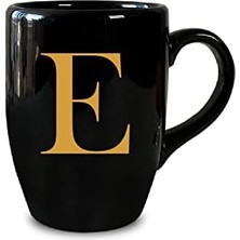 HKSE101 E Harfli Kupa Bardak, Siyah