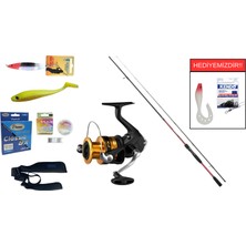 Shimano Sienna Spinning Eva 2,69M 10-35G&SHIMANO Fx 4000 Fc Spin Seti