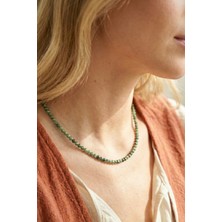 Yeşim Doğal Taş Kolye