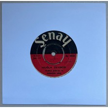 Şenay Plak Yılmaz Şanlıel ve Ramazan Uraş Aydın Zeybeği - Muğla Zeybeği  45 Lik Plak (Orijinal Dönem Baskı)